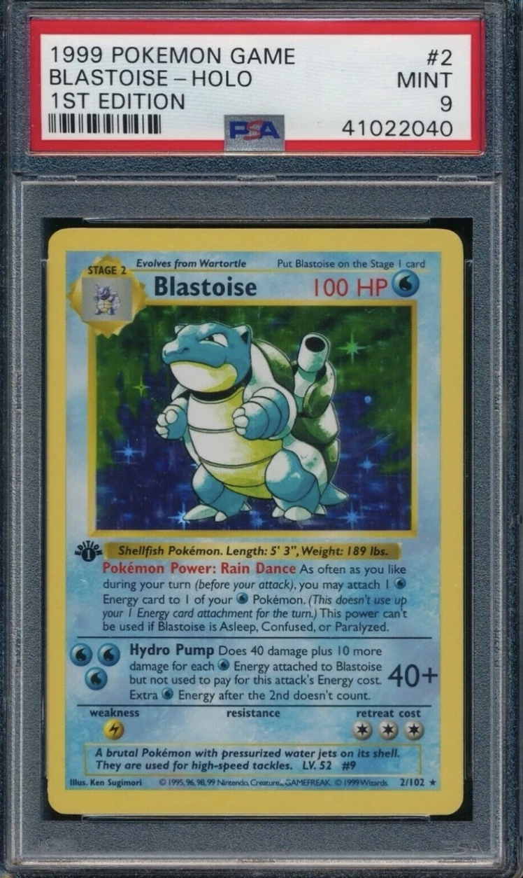 💥GRADED 1ST EDITION POKEMON CARD💥 FAST SHIPPING! ULTRA RARE!