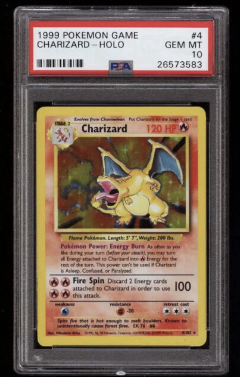 💥MEGA GRADED 10 CHARIZARD POKEMON CARD MYSTERY💥 ULTRA RARE + FAST SHIPPING!