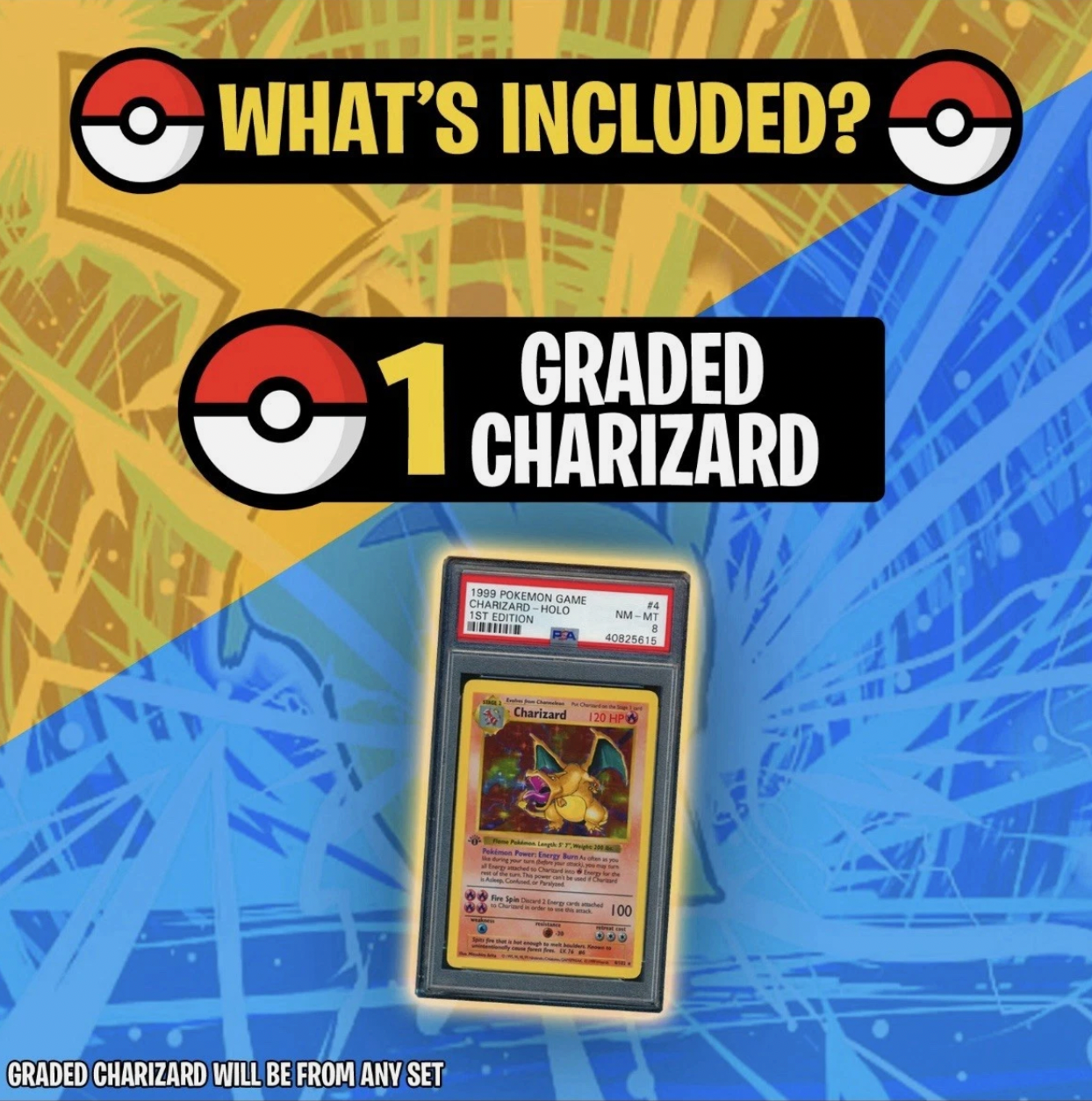 💥MEGA GRADED 10 CHARIZARD POKEMON CARD MYSTERY💥 ULTRA RARE + FAST SHIPPING!